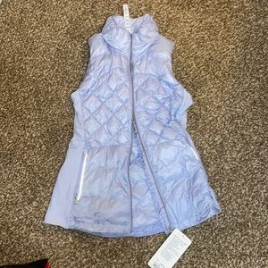 Blue lululemon Down For A Run Vest Size 6